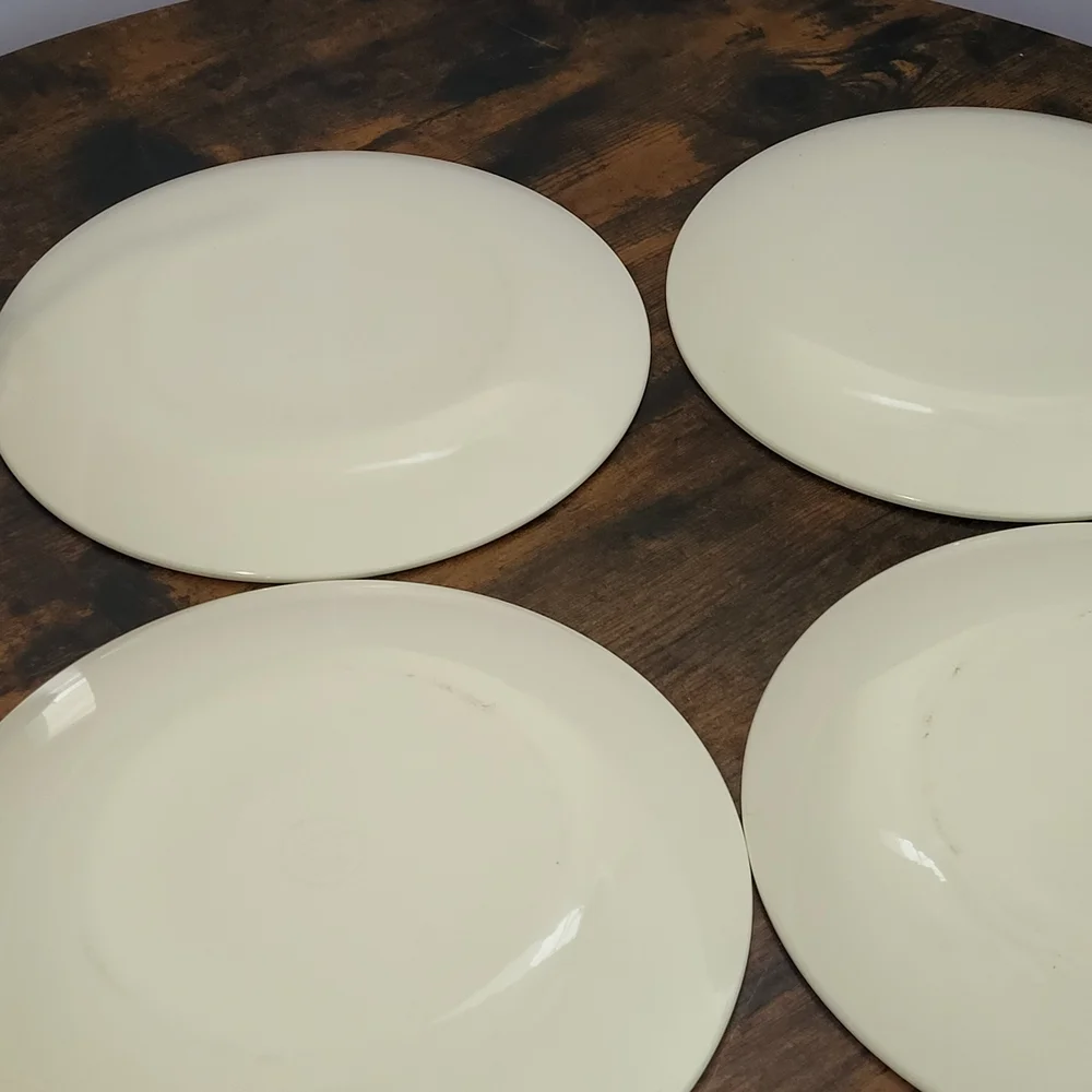 Williams Sonoma Schumacher Ikat Melamine Salad Dessert Party Plates Set of 4